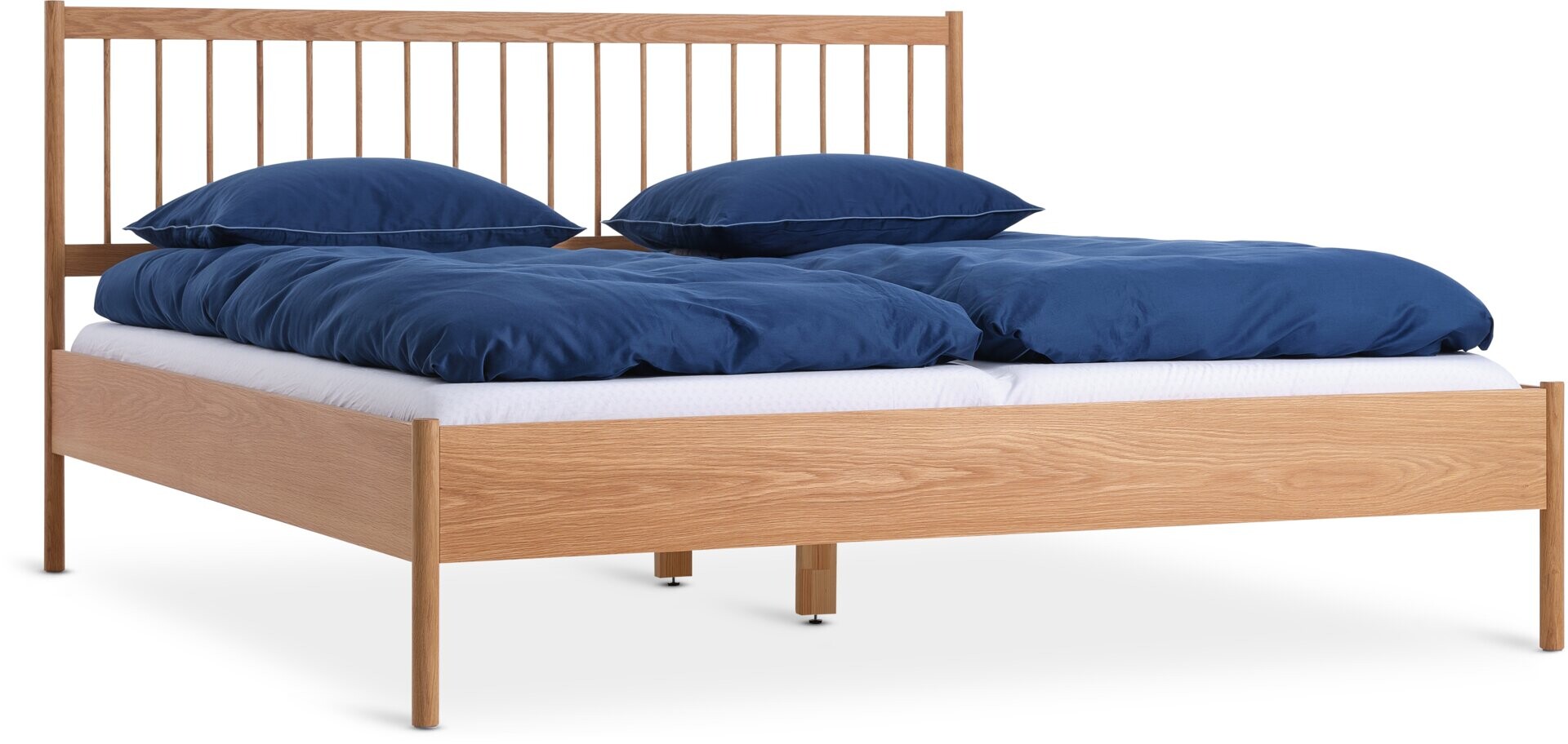 Estructura cama STUBBERUP 180x200 roble 