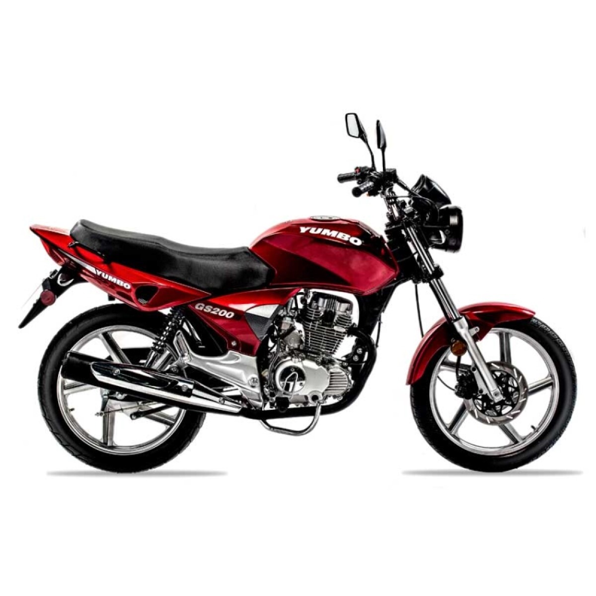 Moto Yumbo Calle Gs200 Iii Led - Rojo 