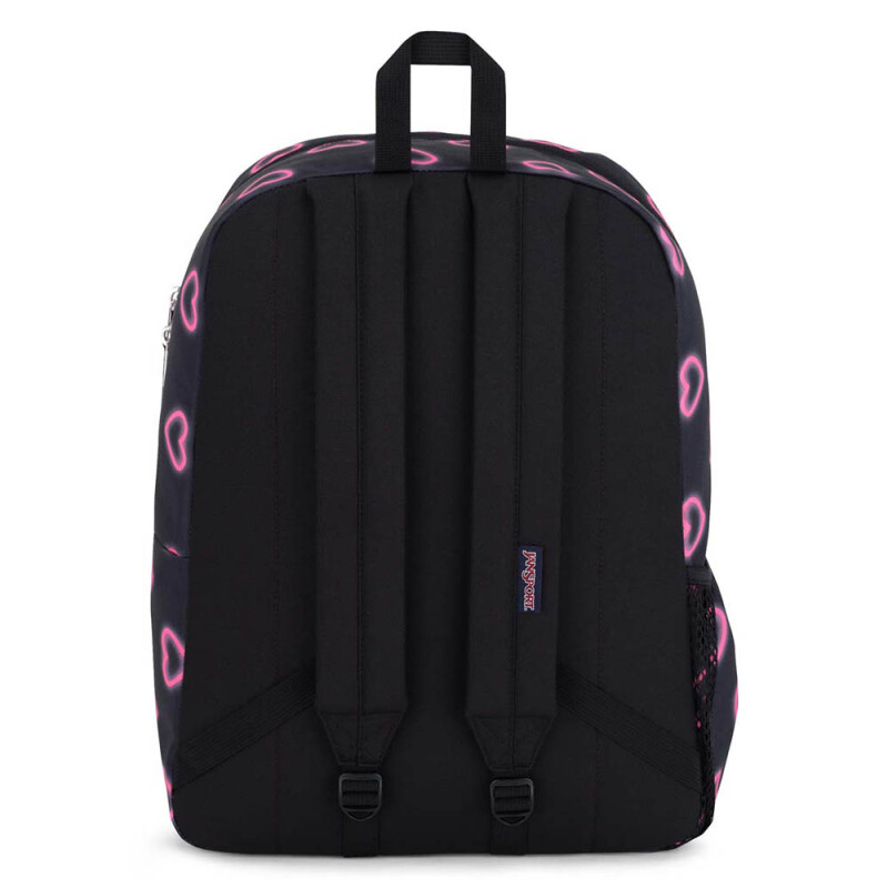 Mochila Cross Town - Unisex Happy Hearts Black