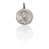 Dije Medalla Virgen Lourdes-Plata 925-Sin piedra-CP3013 Sinpiedra