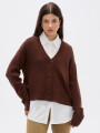 Cardigan Aelvos Chocolate