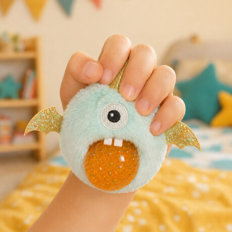Squishy peluche Monstruos Verde Agua