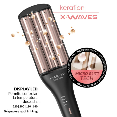 RIZADOR GAMA X-WAVES KERATION 220V RIZADOR GAMA X-WAVES KERATION 220V