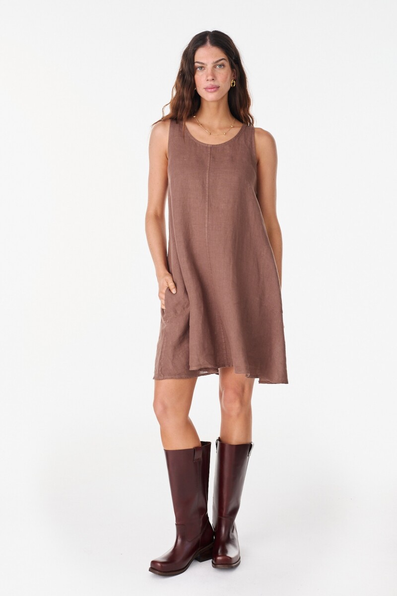 Vestido Diario Chocolate