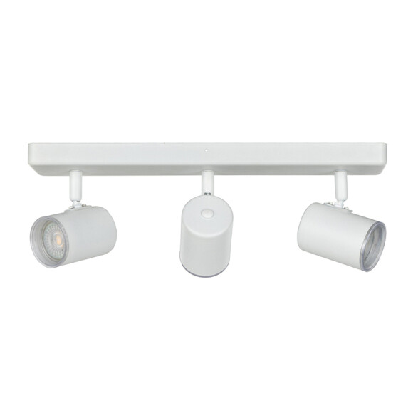 Aplique de pared acero blanco 3xGU10 EG6406