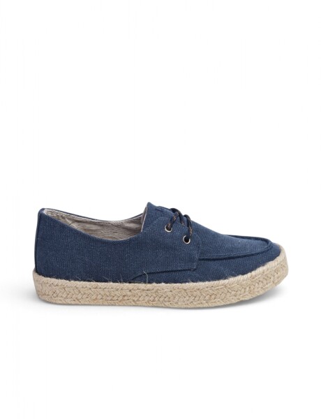 ZAPATO NAUTICO CANVAS Piedra