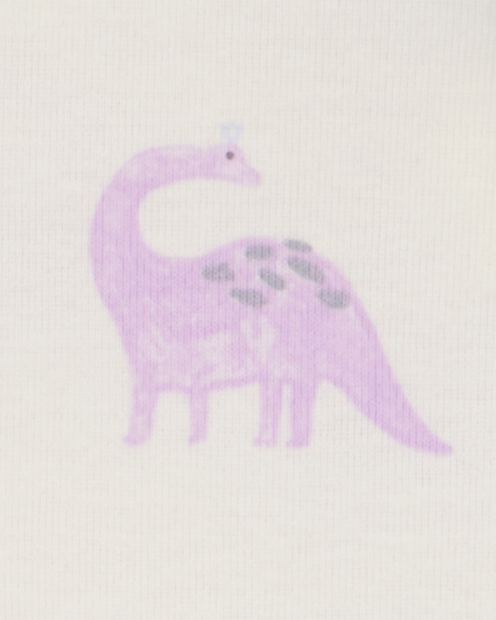 Pijama cuatro piezas de algodón, dos bermudas y dos remeras, diseño dinos Sin color
