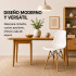 Silla Comedor X6 Combohome Eames Reforzada Premium Nórdica Blanco 1