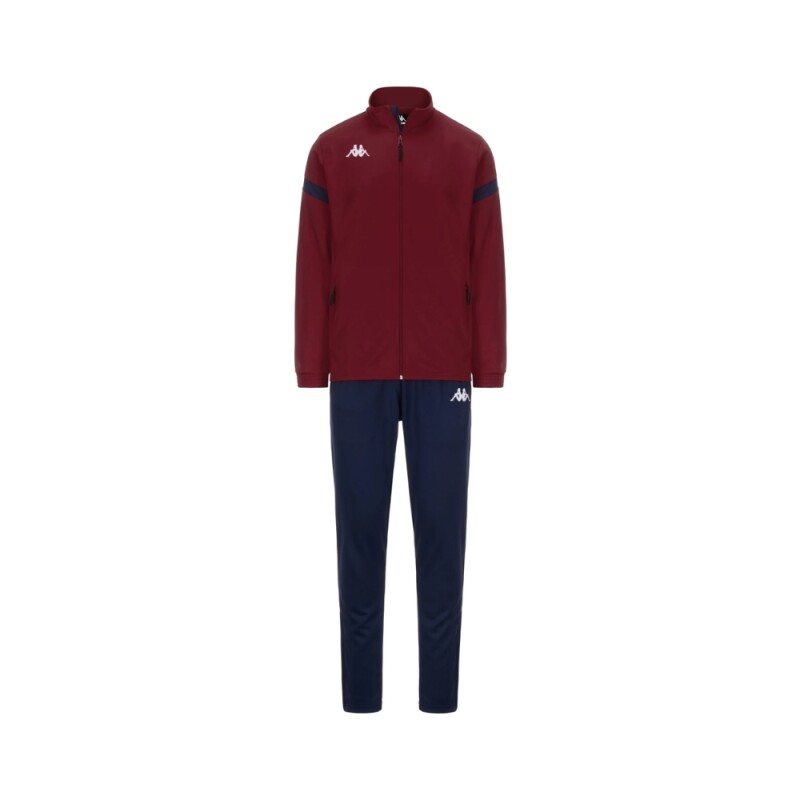 Buzo Futbol Kappa4Soccer Dalcito Hombre Red Granata/blue Marine