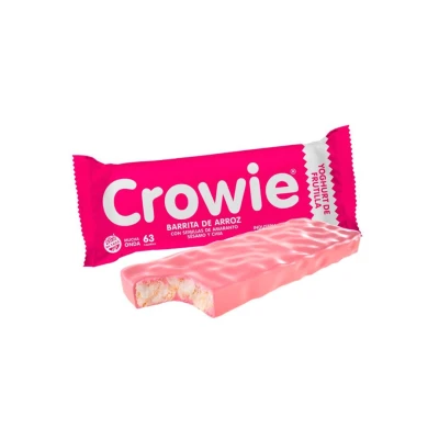 Barrita De Frutilla Sin Gluten Crowie Barrita Crowie Frutilla