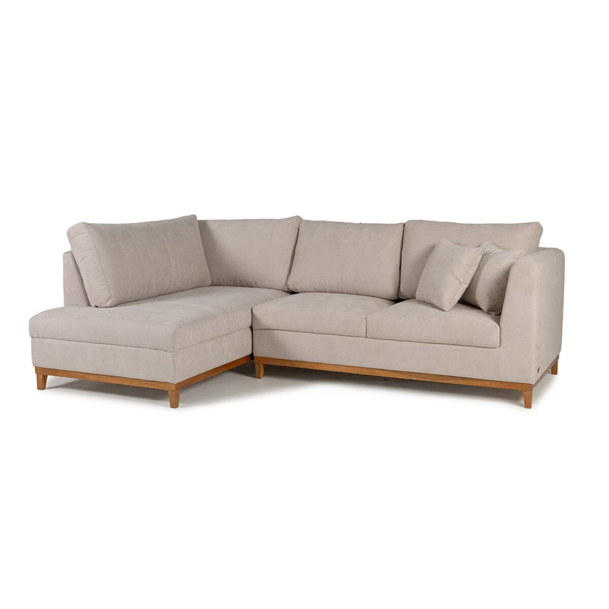 Rinconera Belfast - Tela Microfibra - Chaise izquierdo - 2226 (Beige) 