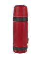 Termo de acero forrado 1 litro Rojo