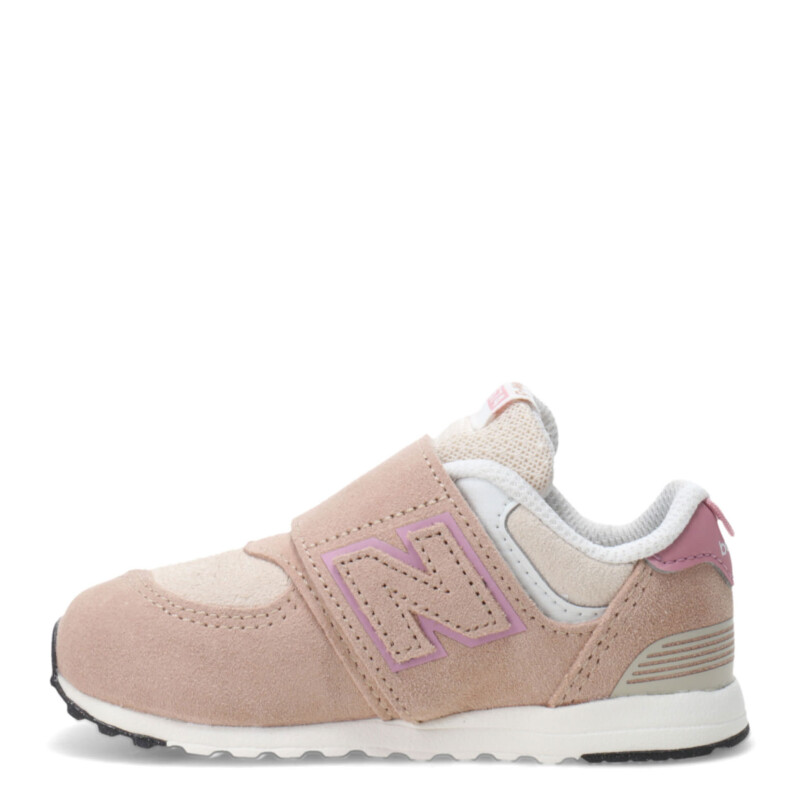 Championes de Niños New Balance 574 Camel - Beige - Rosado