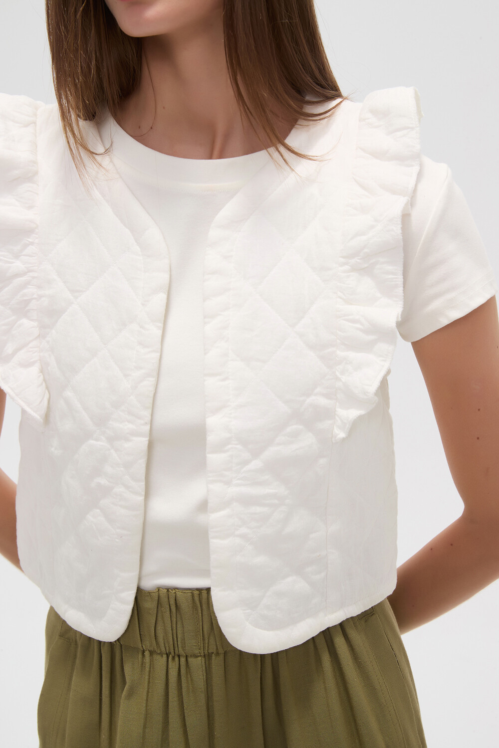 Chaleco Bufima Blanco