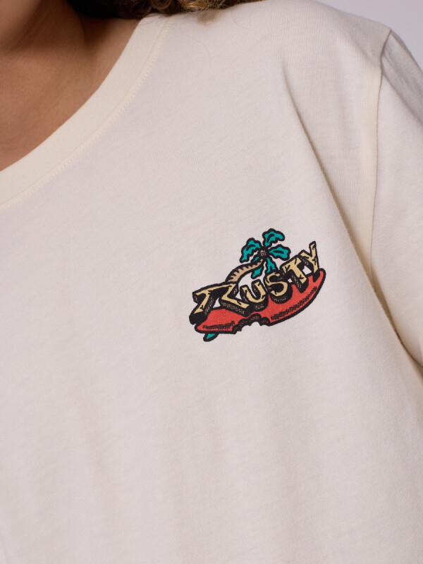 T-SHIRT QUIQUE TEEN RUSTY Crudo