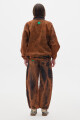 Campera Olímpica Denim Washed Rust