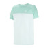 T-SHIRT MC MEN TRNG C-REC II gris glacie VERDE WAVE