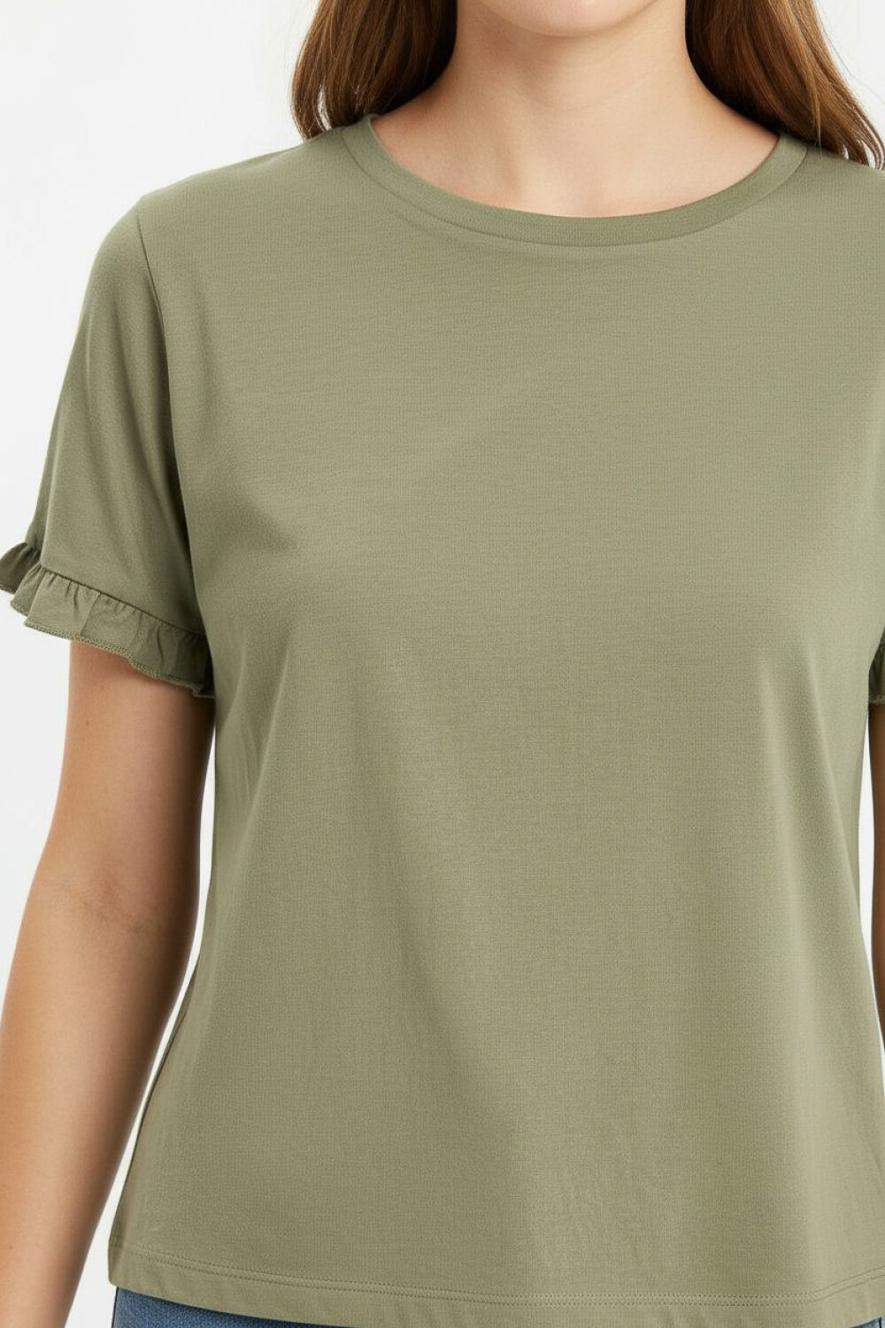 Remera Marly Verde Grisaceo