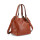CARTERAS VENET - CUERO ZAPIN MARRON