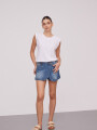 Short Ginebran Azul Medio