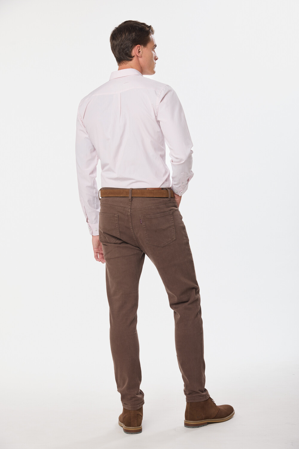 PANTALON 5 BOLSILLOS Marron