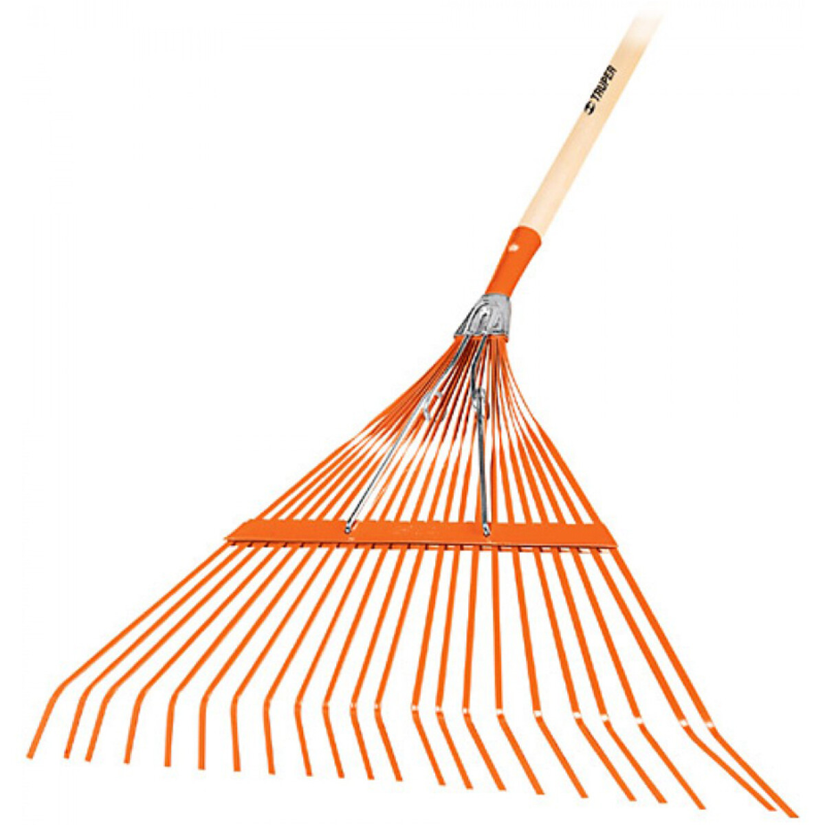 ESCOBA JARDIN METALICA-FLEJE 22DT.REFOR.C/CABO TRUPER EMX22 - N/a 