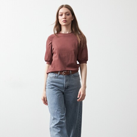 REMERA ORONJA Ladrillo