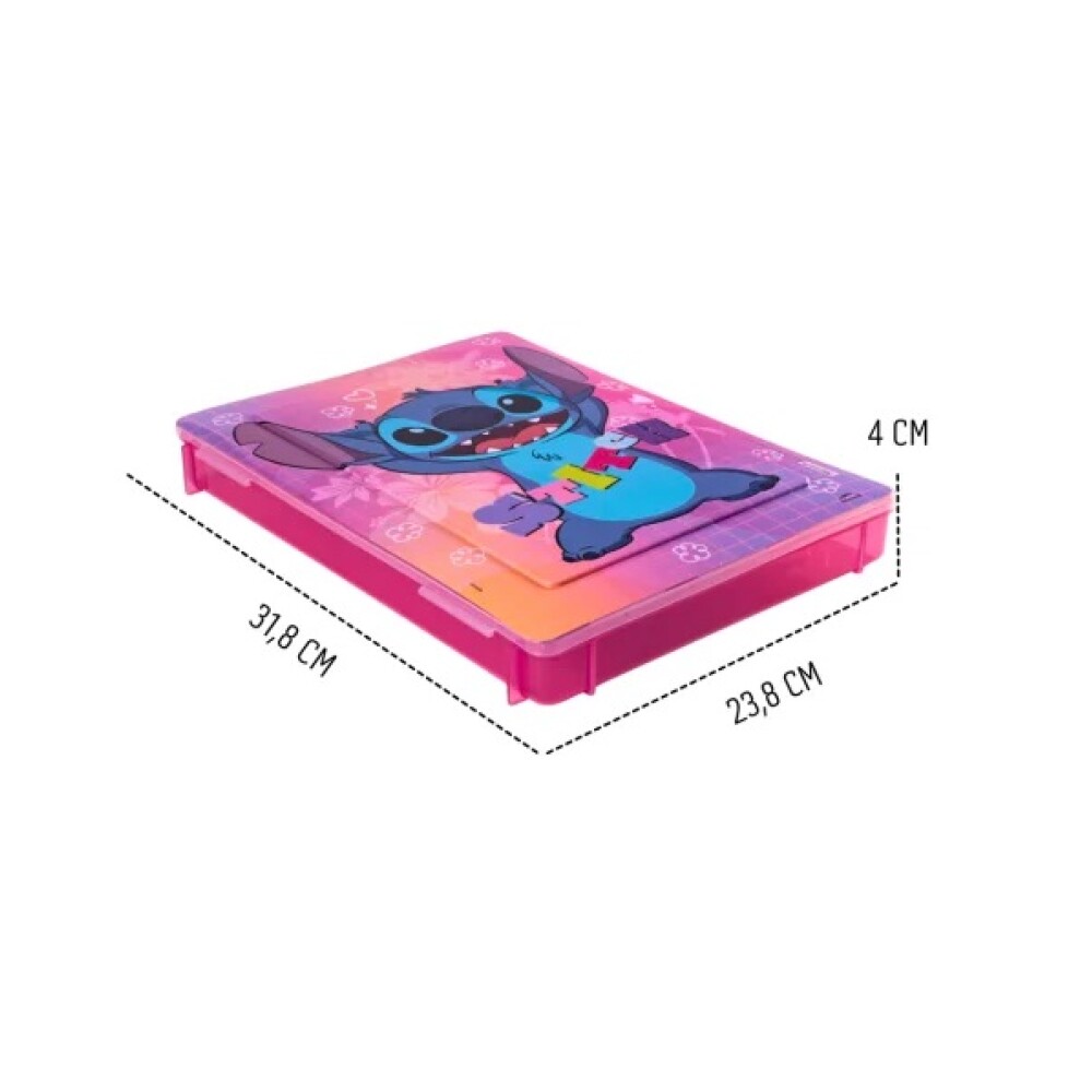 Organizador de Documentos Escolar Stitch ESCOLAR ORGANIZADOR DOCUMENTOS STITCH 16700 -