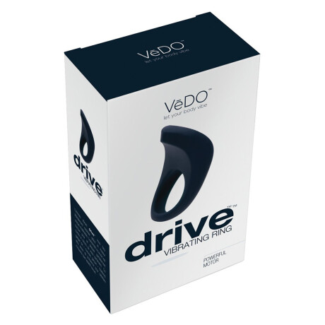 Vedo Drive Negro Anillo Vibrador Vedo Drive Negro Anillo Vibrador