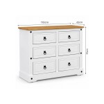 COMBO DORMITORIO - LINEA CORONA ROPERO 2 PUERTAS + CÓMODA + 2 MESAS DE LUZ COMBO DORMITORIO - LINEA CORONA ROPERO 2 PUERTAS + CÓMODA + 2 MESAS DE LUZ