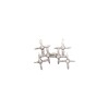Caravanas Triple-Plata 925-Piedra Zirconia-CA3064 Conpiedra