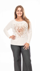 Sweater Viena Blanco