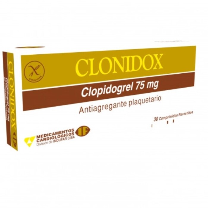CLONIDOX CJ X 30 COMPRIMIDOS única