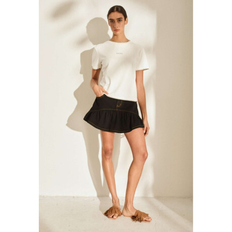 Tshirt Savia Cute Crudo Y Chocolate