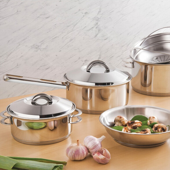 Olla con mango modelo SOLAR, 2,89 Lts. -TRAMONTINA TF1657