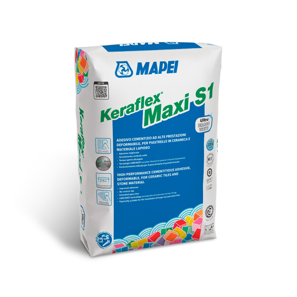 ADHESIVO KERAFLEX MAXI S1 N BOLSA BLANCA 23 KG Adhesivo Keraflex Maxi S1 N Bolsa Blanca 23 Kg