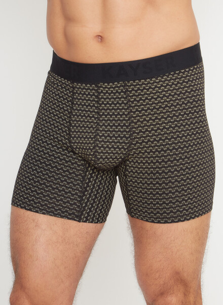 BOXER ALG.LYC. LARGO NEGRO