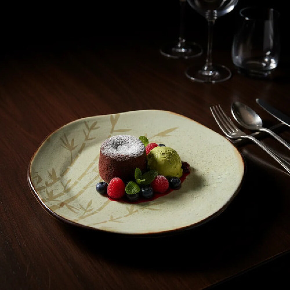 Plato postre Bambu 21.5 cm OXFORD Plato postre Bambu 21.5 cm OXFORD