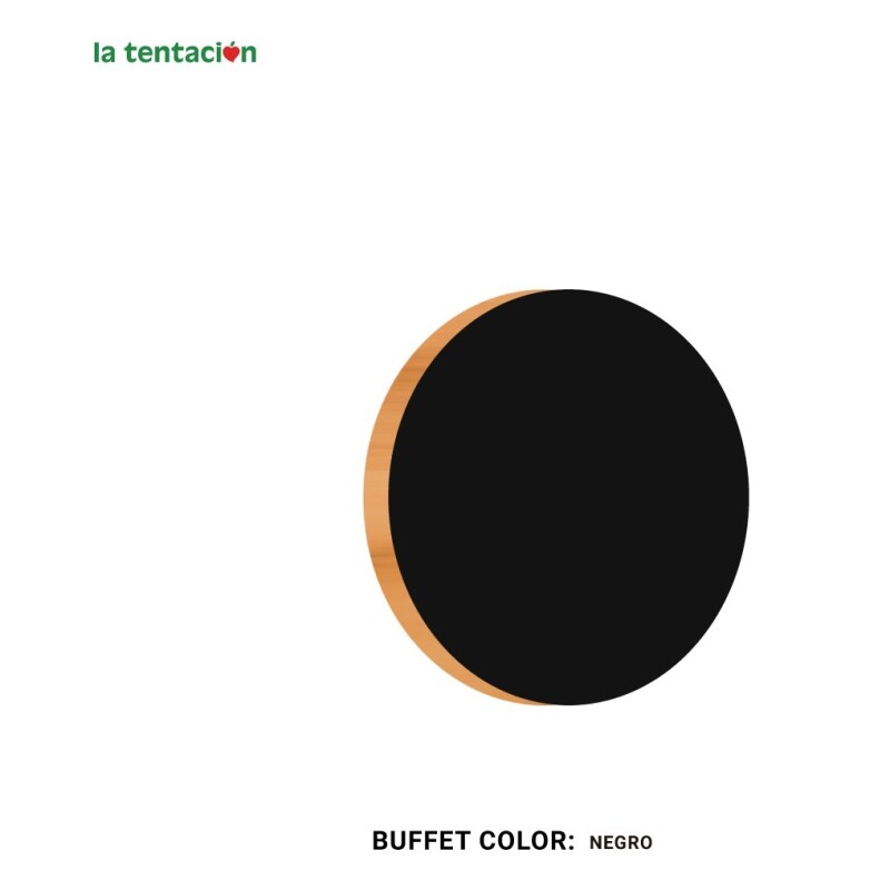 Aparador Bargueño Buffet Living Premium negro Aparador Bargueño Buffet Living Premium Negro