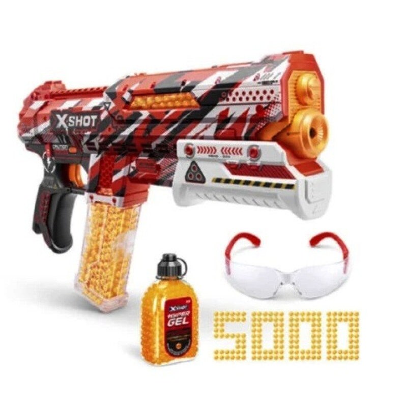 Pistola X - Shot. Hyper Gel Clutch. Con 5000 Pellets Pistola X - Shot. Hyper Gel Clutch. Con 5000 Pellets