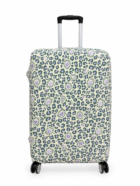 FUNDA PARA MALETA BEIGE