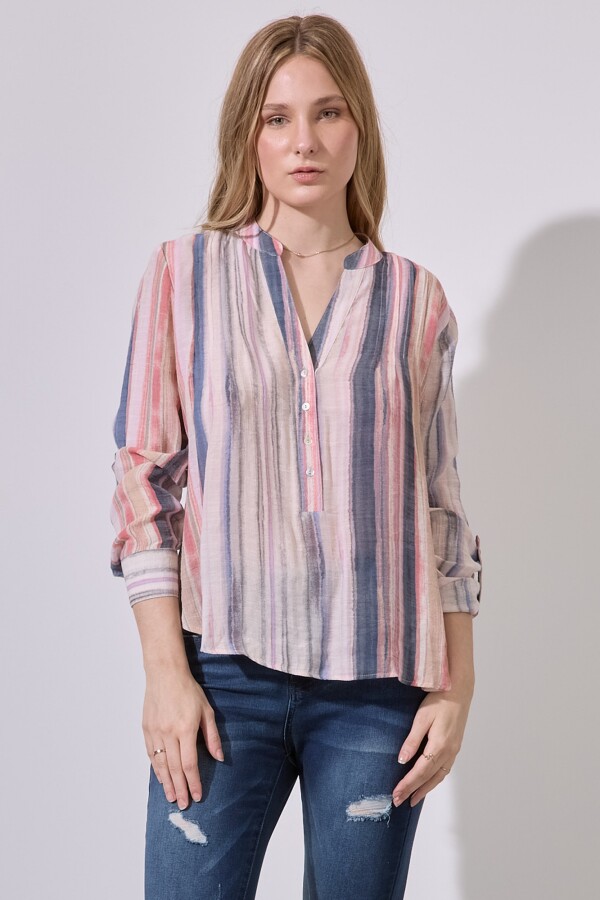 Blusa Printed MULTI/ROSA