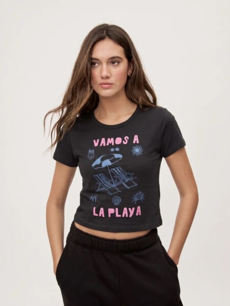 T-SHIRT P.CAKE TEMIS NEGRO