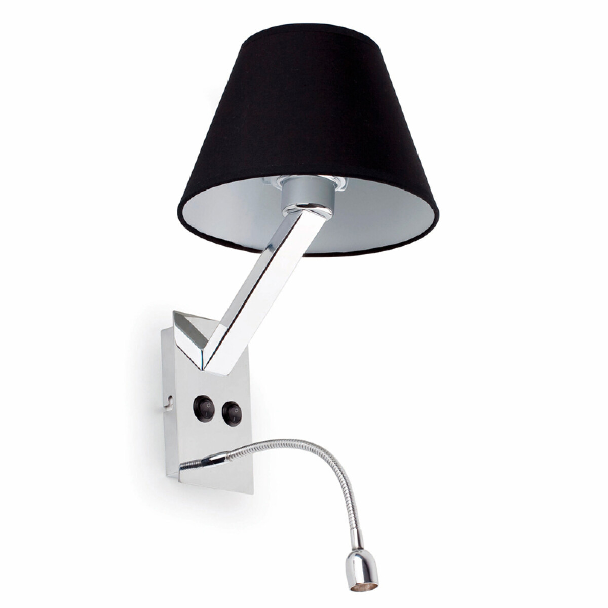 Luminaria de Pared Vasca Series Negra 