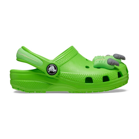 Classic I AM Dinosaur Clog T - Niños Green Slime