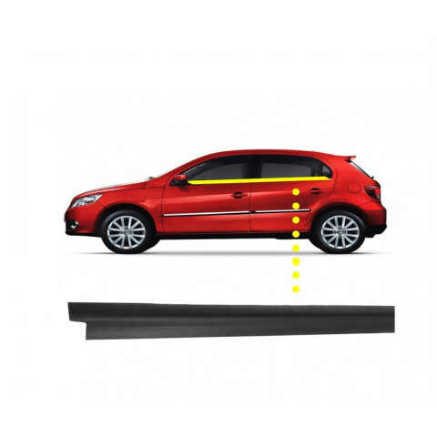MEDIA COLISA EXTERIOR DELANTERA IZQUIERDA GOL G5 / G6 / G7 Media Colisa Exterior Delantera Izquierda Gol G5 / G6 / G7