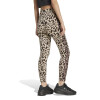 Calza Adidas 3-Stripes Animal Print de Mujer - IX3722 Marron-beige