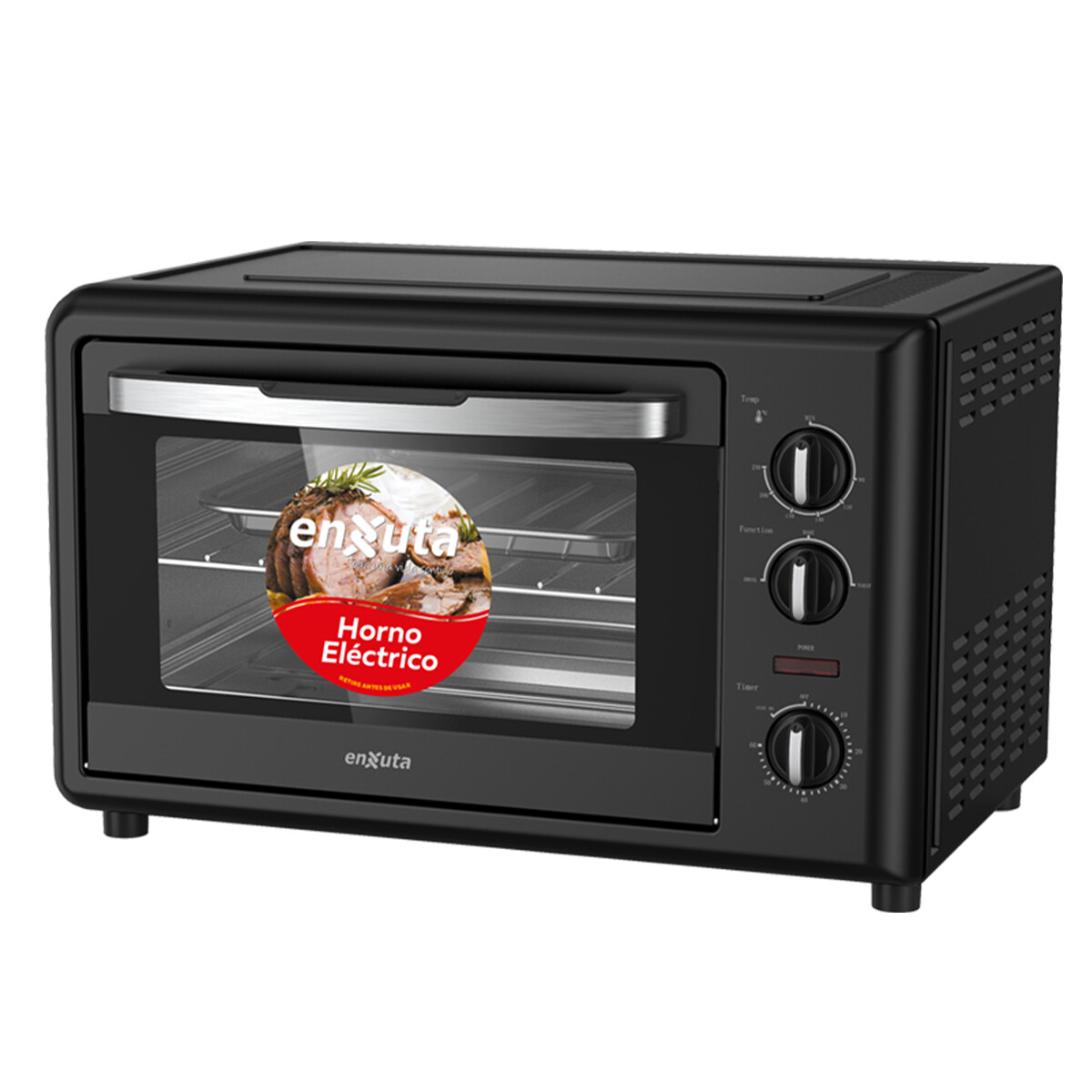 Horno Eléctrico Enxuta Henx032n 32 L - HORNO ELECTRICO ENXUTA 22L HENX032N 