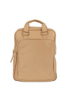Mochila con bolsillo frontal Beige