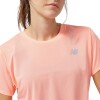Remera New Balance Accelerate Sleeve Rosa